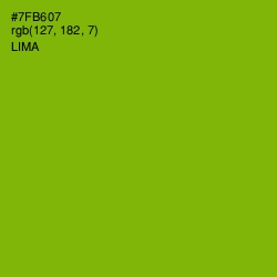 #7FB607 - Lima Color Image