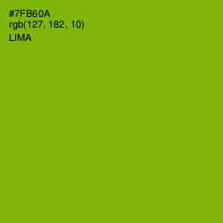 #7FB60A - Lima Color Image