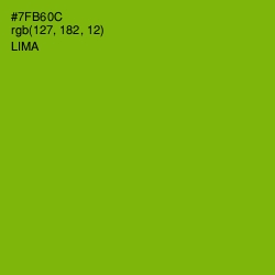 #7FB60C - Lima Color Image