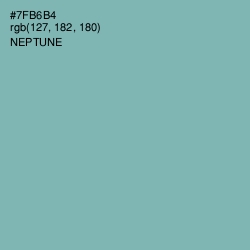 #7FB6B4 - Neptune Color Image
