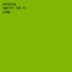 #7FB704 - Lima Color Image