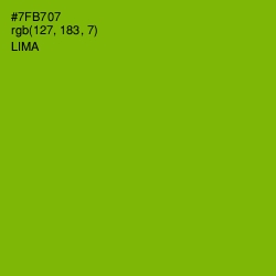 #7FB707 - Lima Color Image