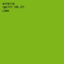 #7FB71B - Lima Color Image