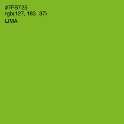 #7FB725 - Lima Color Image