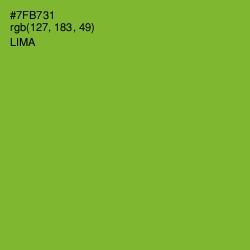 #7FB731 - Lima Color Image