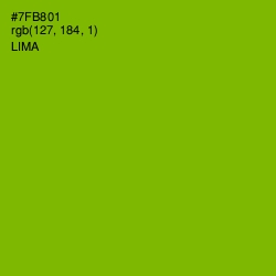 #7FB801 - Lima Color Image