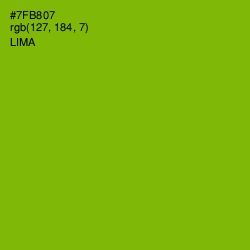 #7FB807 - Lima Color Image