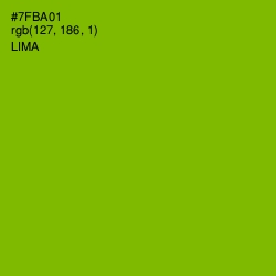 #7FBA01 - Lima Color Image