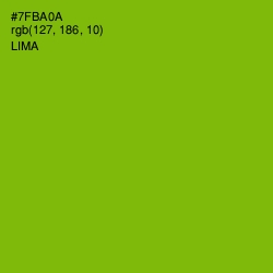 #7FBA0A - Lima Color Image