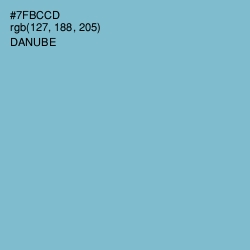 #7FBCCD - Danube Color Image