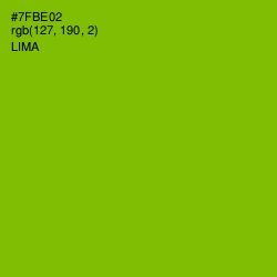 #7FBE02 - Lima Color Image