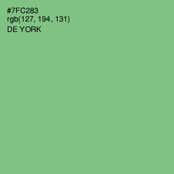 #7FC283 - De York Color Image