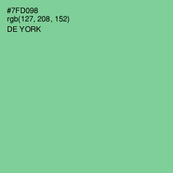 #7FD098 - De York Color Image
