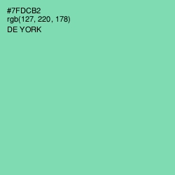 #7FDCB2 - De York Color Image
