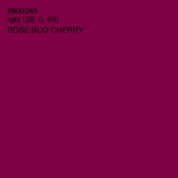 #800045 - Rose Bud Cherry Color Image