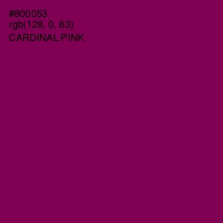 #800053 - Cardinal Pink Color Image