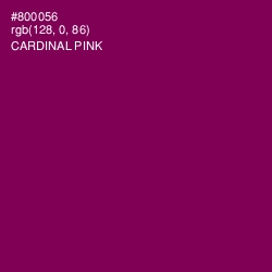 #800056 - Cardinal Pink Color Image