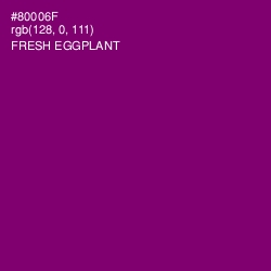 #80006F - Fresh Eggplant Color Image