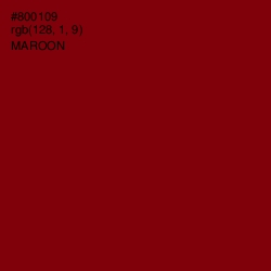 #800109 - Maroon Color Image