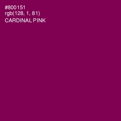 #800151 - Cardinal Pink Color Image