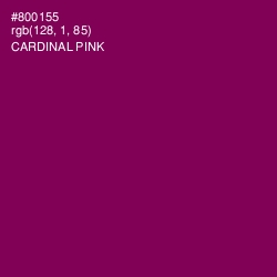 #800155 - Cardinal Pink Color Image