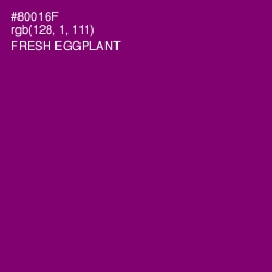 #80016F - Fresh Eggplant Color Image