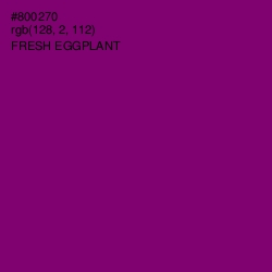 #800270 - Fresh Eggplant Color Image