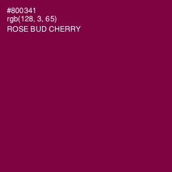 #800341 - Rose Bud Cherry Color Image
