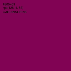 #800453 - Cardinal Pink Color Image