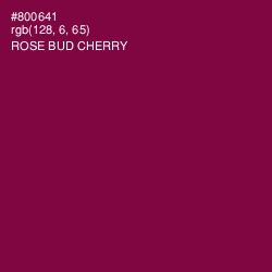 #800641 - Rose Bud Cherry Color Image