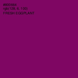 #800664 - Fresh Eggplant Color Image