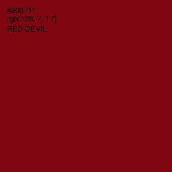 #800711 - Red Devil Color Image