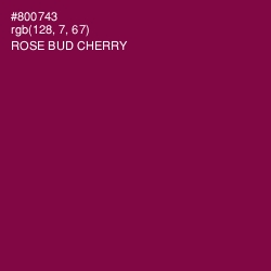 #800743 - Rose Bud Cherry Color Image