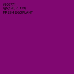 #800771 - Fresh Eggplant Color Image