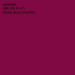 #800843 - Rose Bud Cherry Color Image