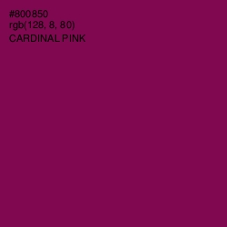 #800850 - Cardinal Pink Color Image