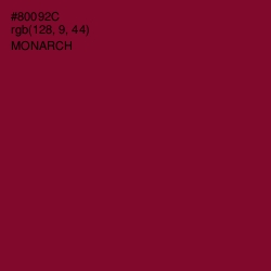 #80092C - Monarch Color Image