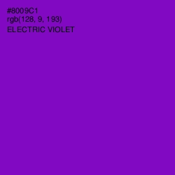 #8009C1 - Electric Violet Color Image