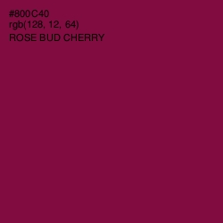 #800C40 - Rose Bud Cherry Color Image