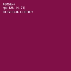 #800E47 - Rose Bud Cherry Color Image