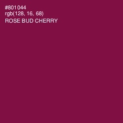 #801044 - Rose Bud Cherry Color Image