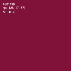 #801139 - Merlot Color Image