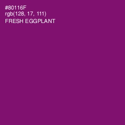 #80116F - Fresh Eggplant Color Image