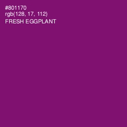 #801170 - Fresh Eggplant Color Image