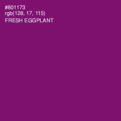 #801173 - Fresh Eggplant Color Image