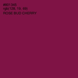 #801345 - Rose Bud Cherry Color Image