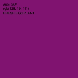 #80136F - Fresh Eggplant Color Image