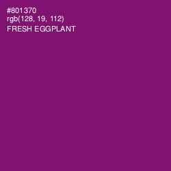 #801370 - Fresh Eggplant Color Image