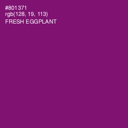 #801371 - Fresh Eggplant Color Image
