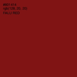 #801414 - Falu Red Color Image